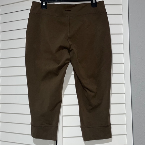 Patagonia Women’s Workout Capri Pants size L Brown - Picture 2 of 6
